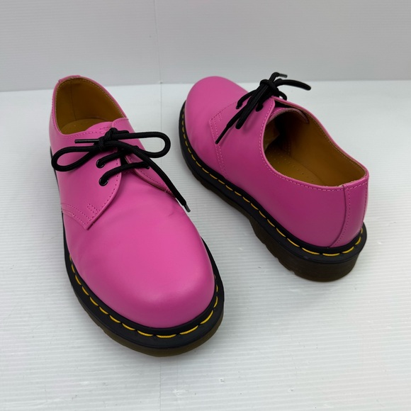Dr Doc Martens Classic 1461 31009 Pink Oxford Shoes Unisex Women’s 8 Man 7 3-eye - Picture 16 of 16